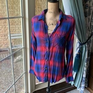 American Eagle plaid flannel shirt
